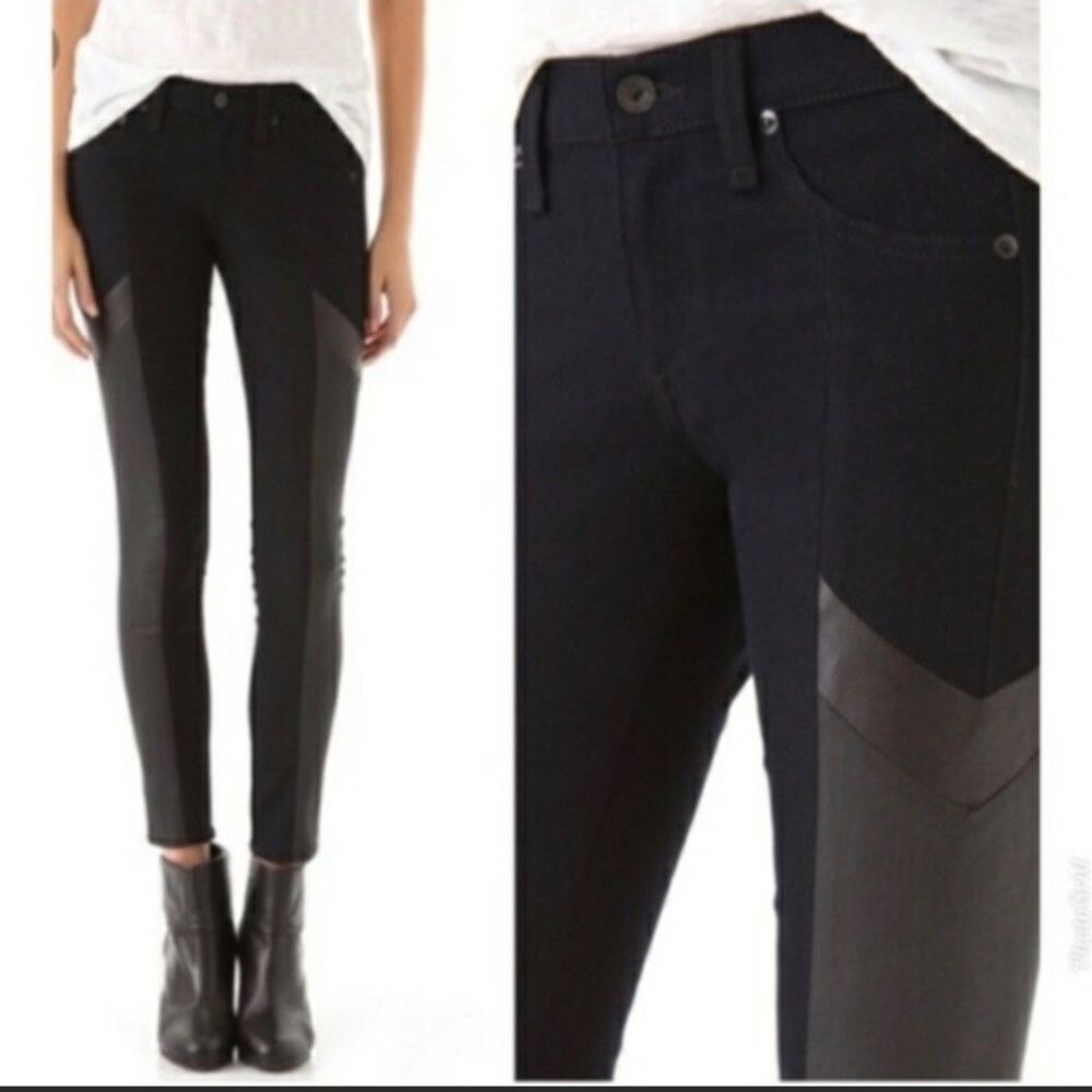 Rag & Bone Grand Prix motorcross skinny jeans